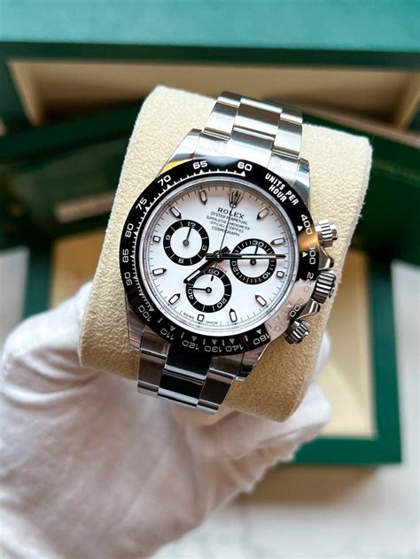 rolex panda daytona 116500ln|rolex daytona price investment.